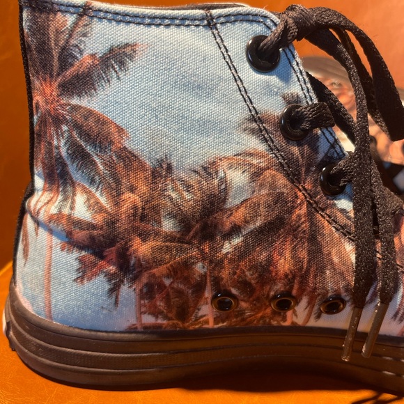 RAAD Palm Tree High Tops SZ 7 - Picture 3 of 7